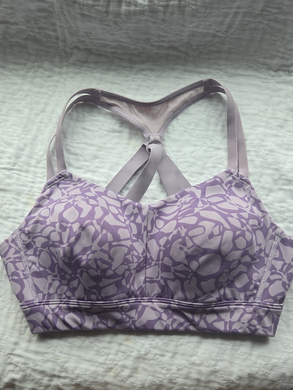 Under Armour Sports Purple Bra, sM
